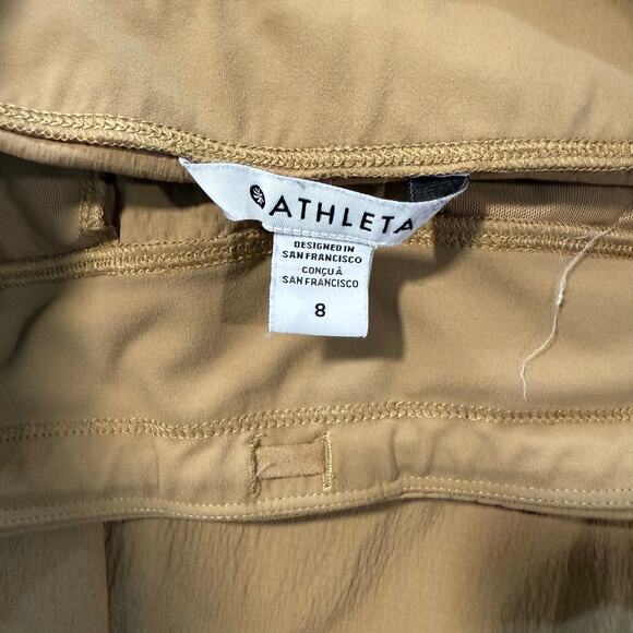 Athleta Trekkie North High Rise Jogger Big Sur Brown Ankle Ripstop Travel 8 - Picture 4 of 11